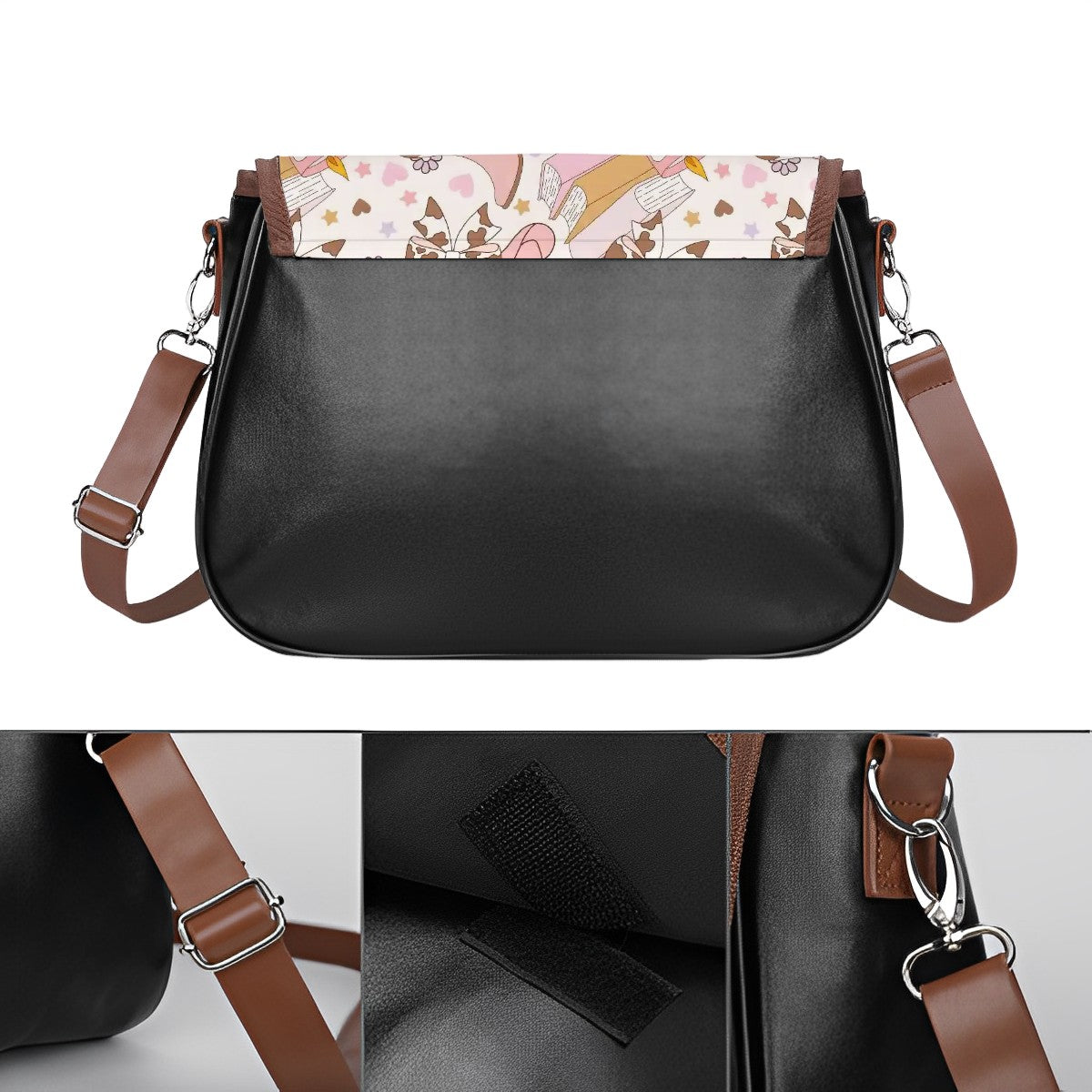 Smells like cowboy romance bookish handbag satchel style bag