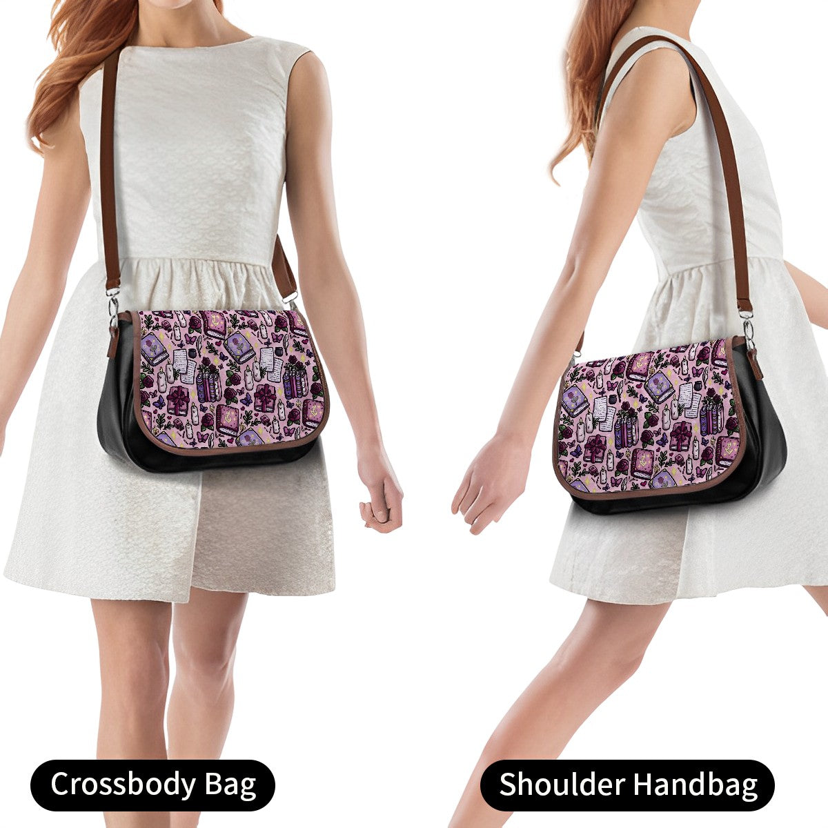 Slow burn romance bookish handbag satchel style bag