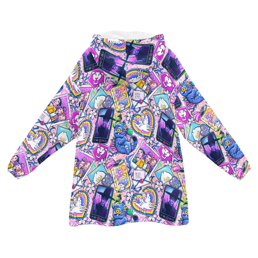 KDH Born to be Children's blanket hoodie