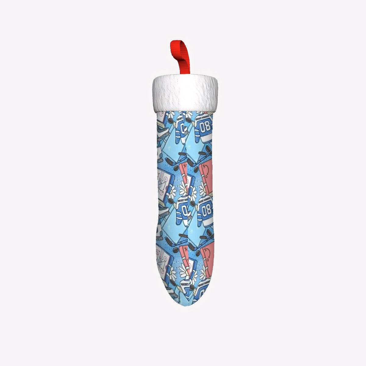 Hockey romance bookish christmas stocking