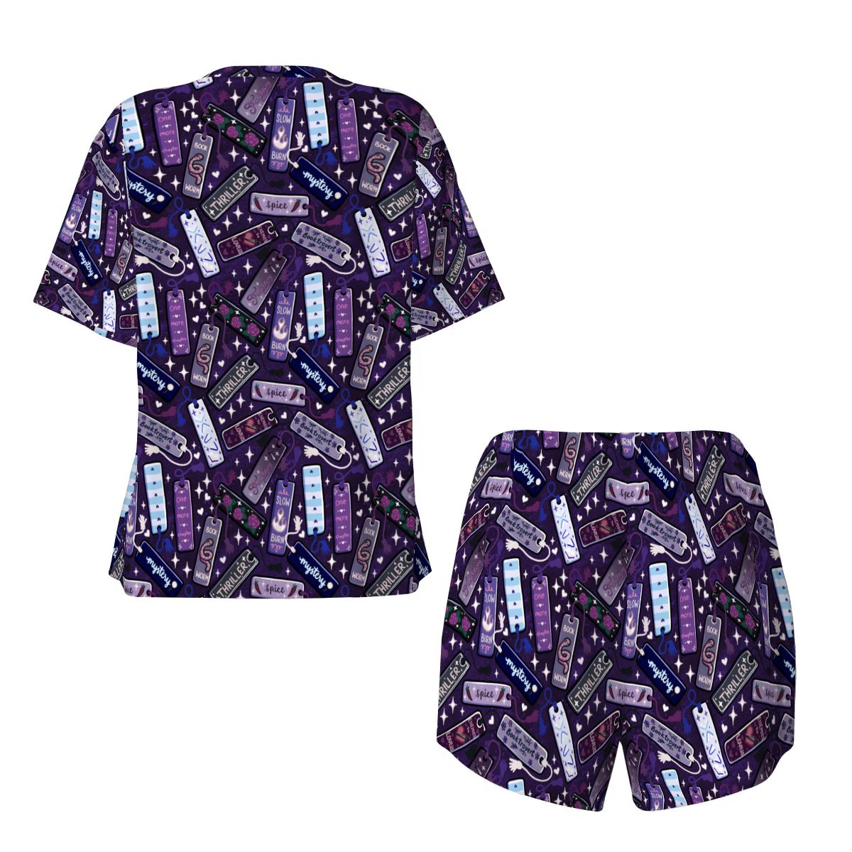 Bookmark tropes and genres bookish pjs pajamas pyjamas