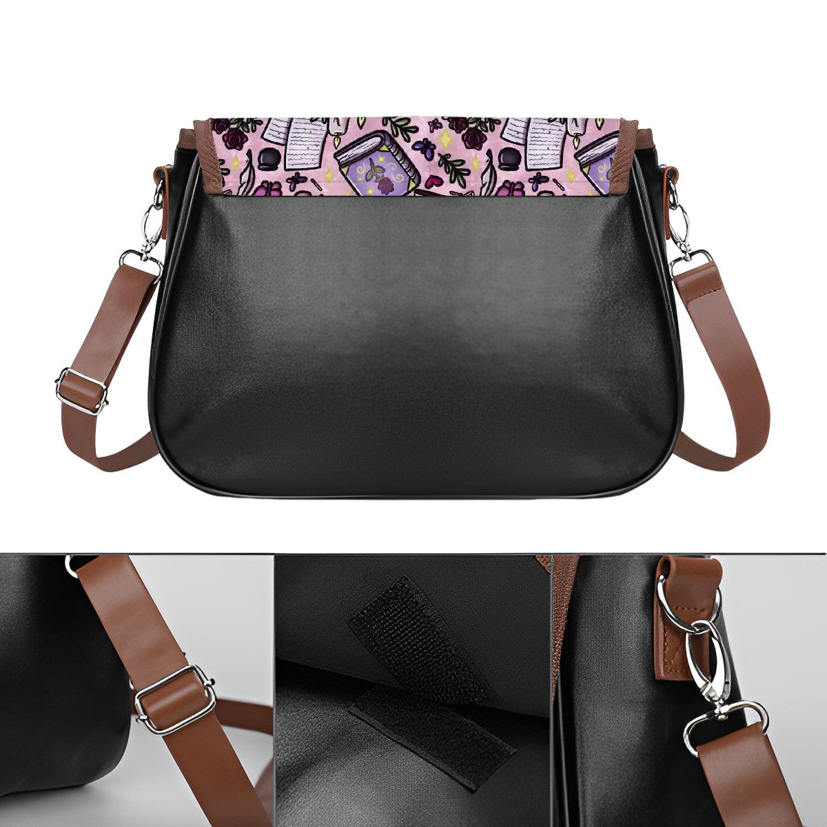 Slow burn romance bookish handbag satchel style bag