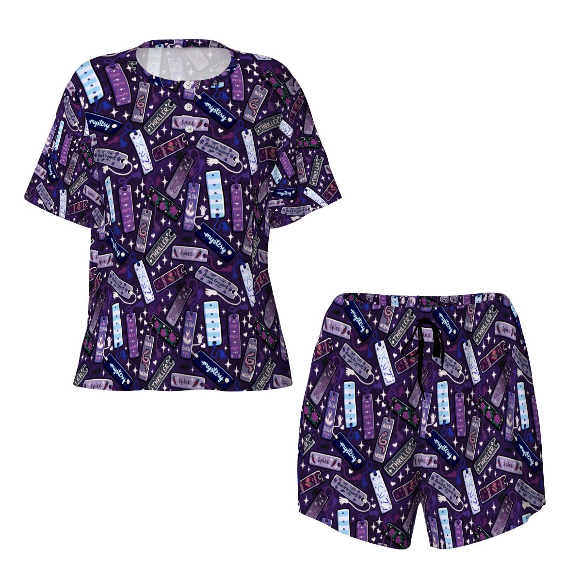 Bookmark tropes and genres bookish pjs pajamas pyjamas