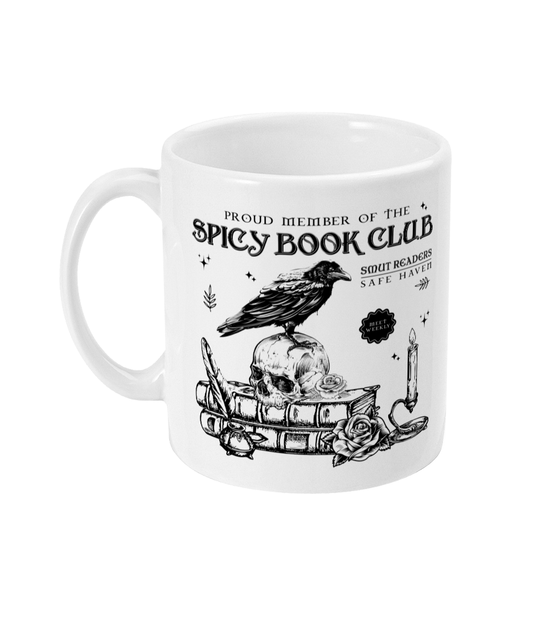 11oz bookish Mug Spicy Book Club