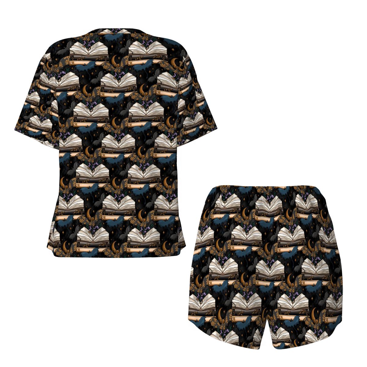 Book dragons at night bookish pjs pajamas pyjamas