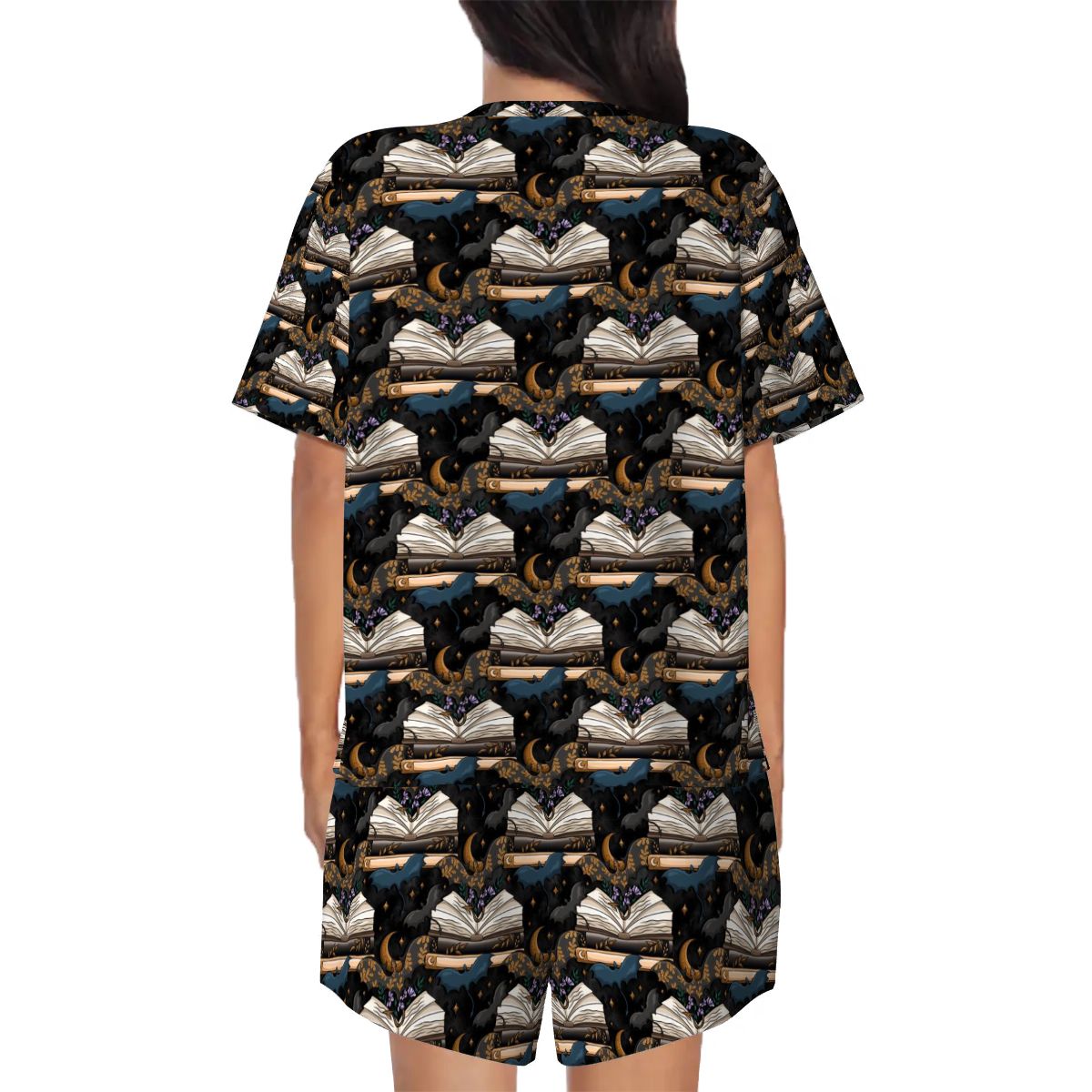 Book dragons at night bookish pjs pajamas pyjamas