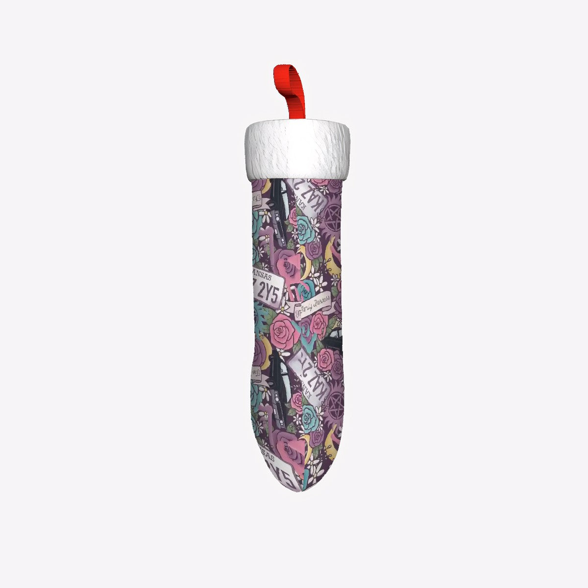 Supernatural kansas christmas stocking