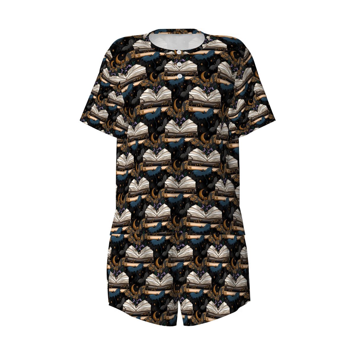Book dragons at night bookish pjs pajamas pyjamas