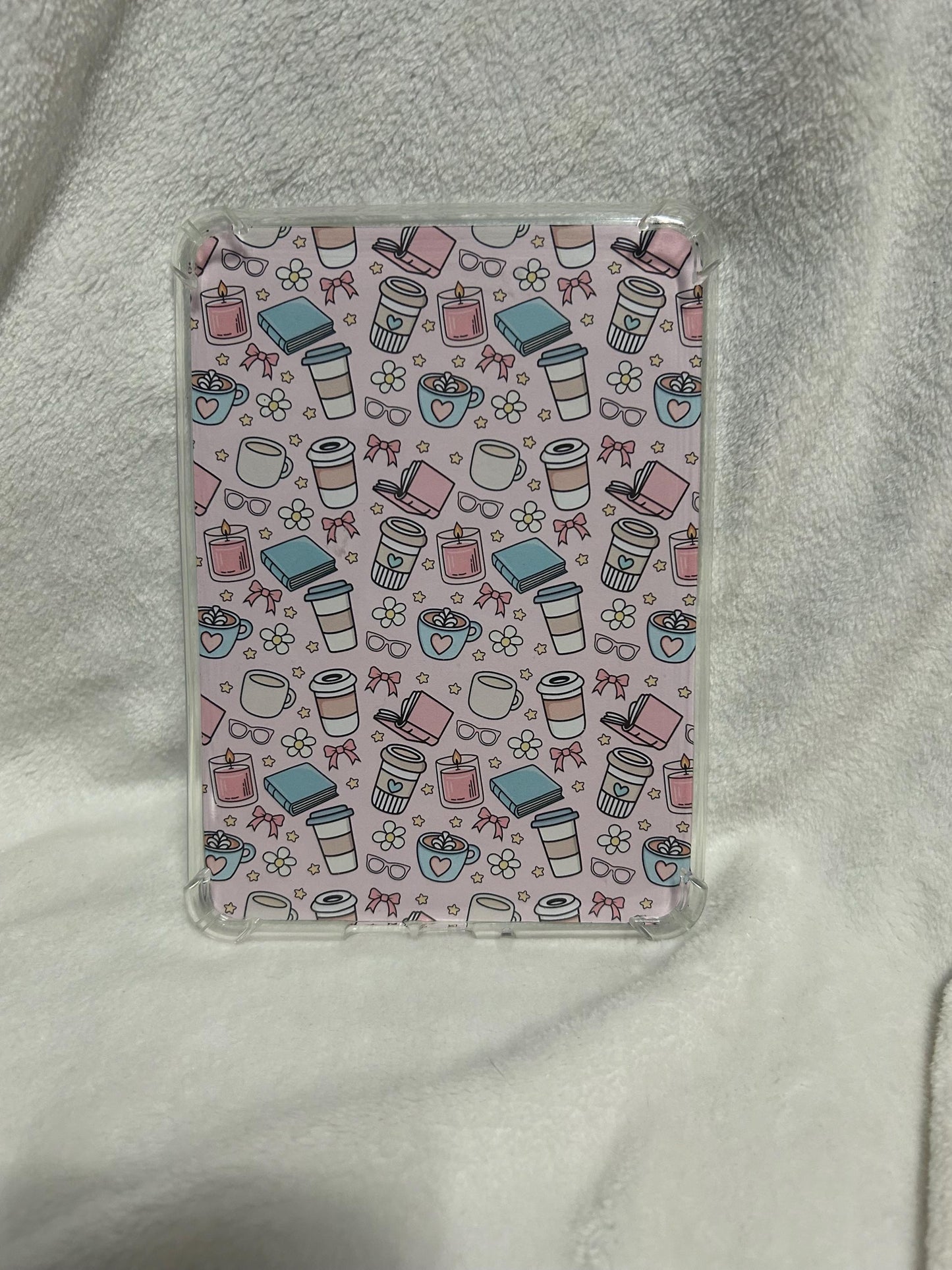 The cosy reader bookish kindle e reader insert for clear case, kindle accessory, kindle, paperwhite, oasis, scribe 10th 11th 12th gen