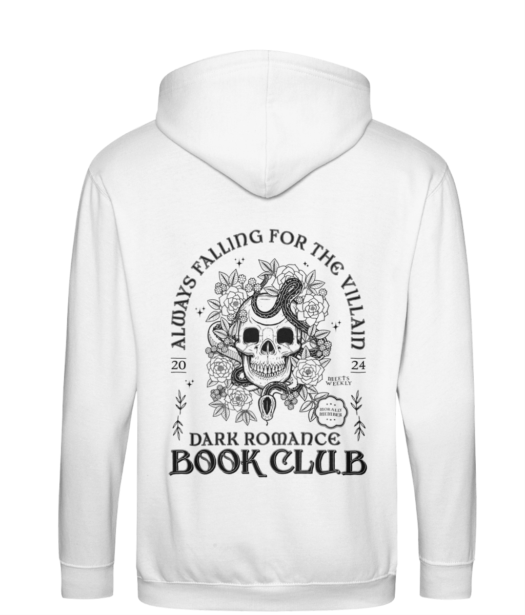 Dark Romance Book Club bookish zip up hoodie