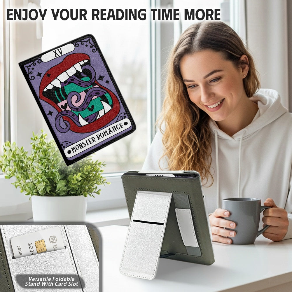 The Monster romance tarot PU cover for Kindle paperwhite 11th and 12th gen and coloursoft