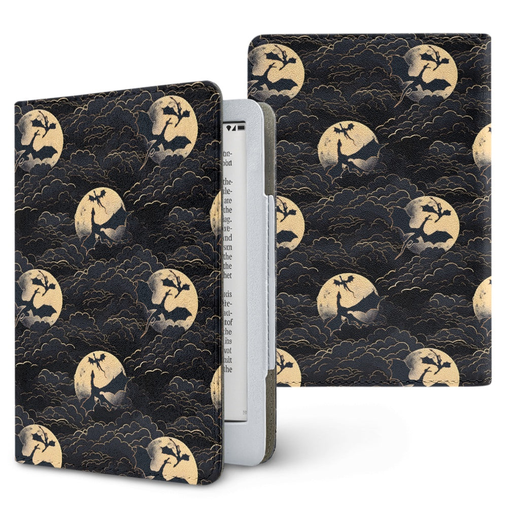 Night dragons PU cover for Kindle