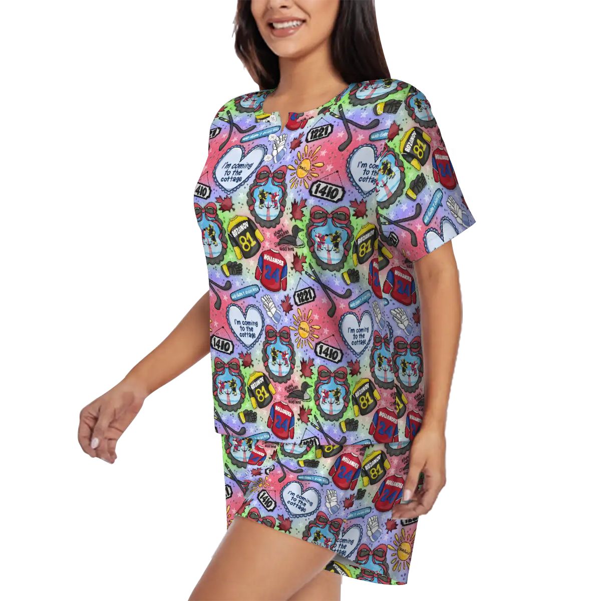 Ombre MM Hockey romance bookish pajajams pjs pyjamas