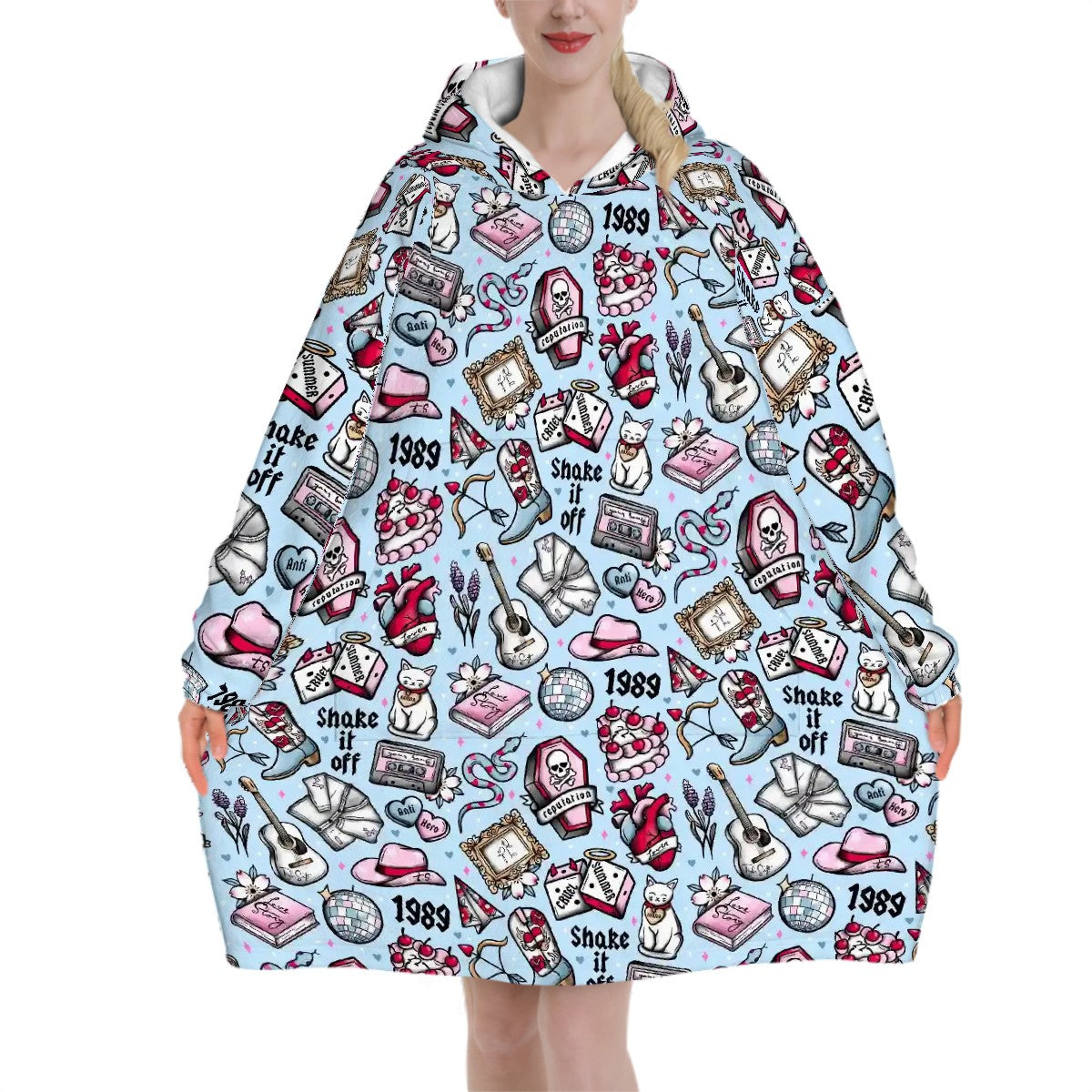 Tays tats Adult Blanket Hoodie **Please read item description**