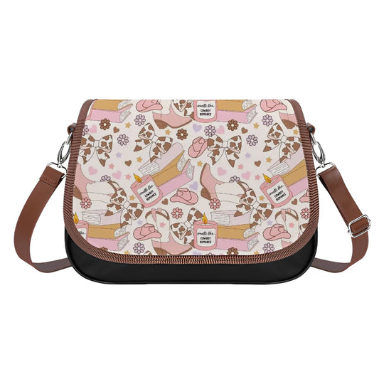 Smells like cowboy romance bookish handbag satchel style bag