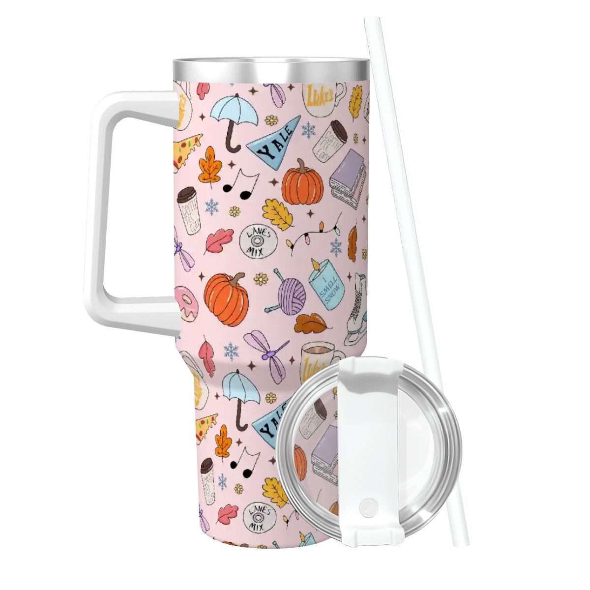 Gilmore pink travel mug 40oz