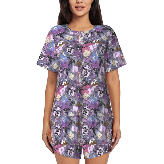 Faeries and Fae romantasy fantasy bookish pajamas pjs pyjamas