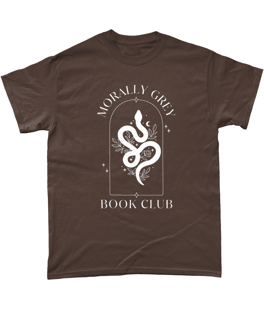 Morally grey book club bookish t-shirt