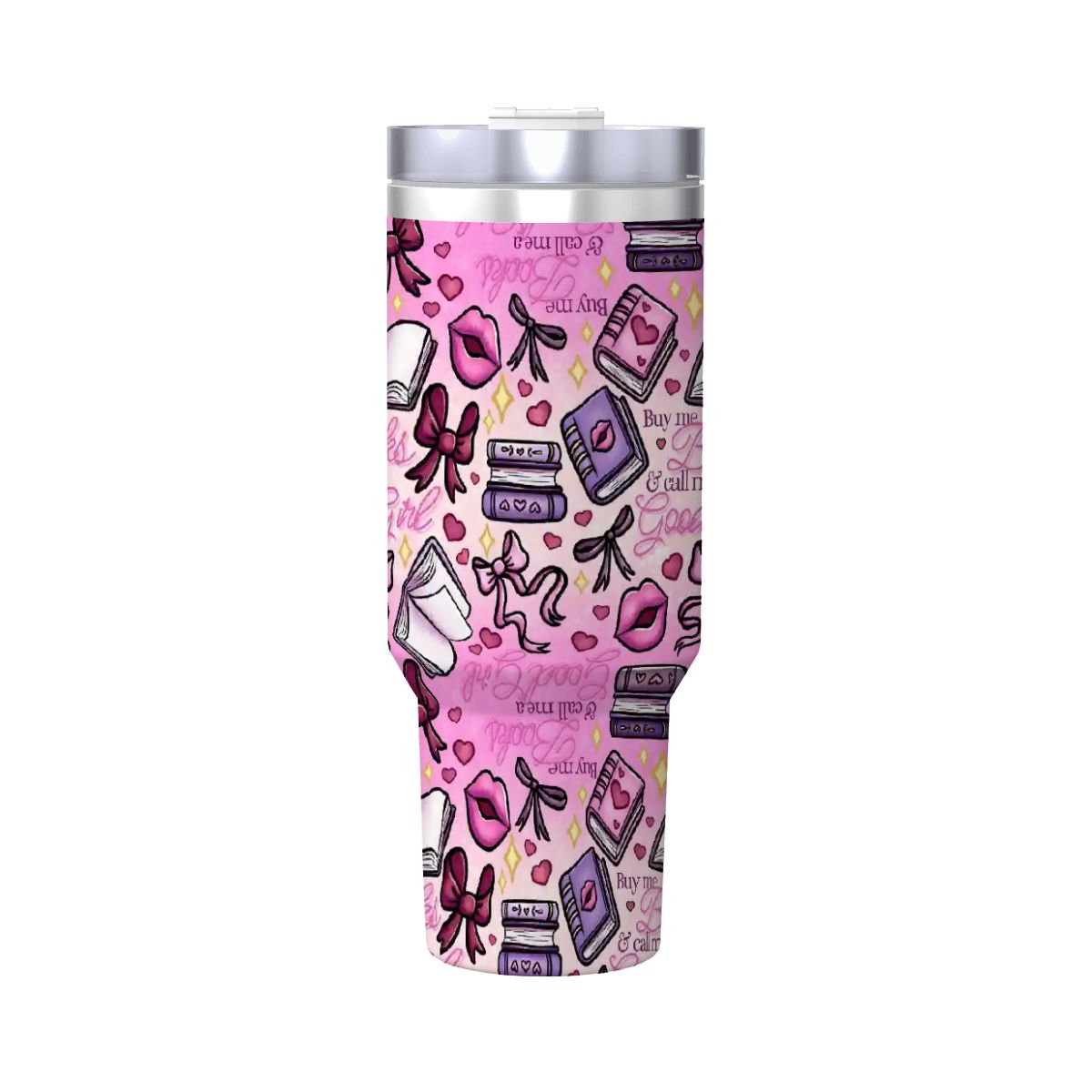 Buy me books and call me a good girl bookish 40oz travel mug