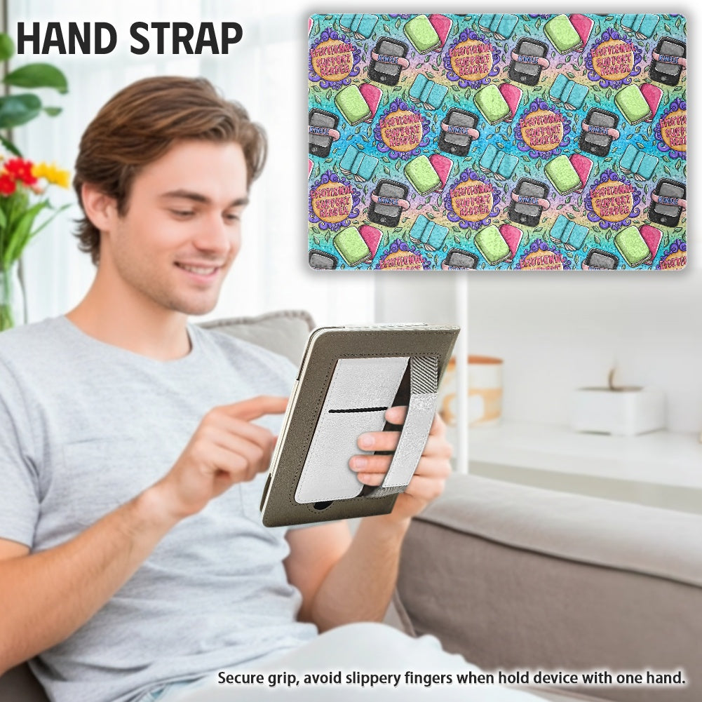Emotional support reader PU cover for Kindle 11th 12th gen and coloursoft