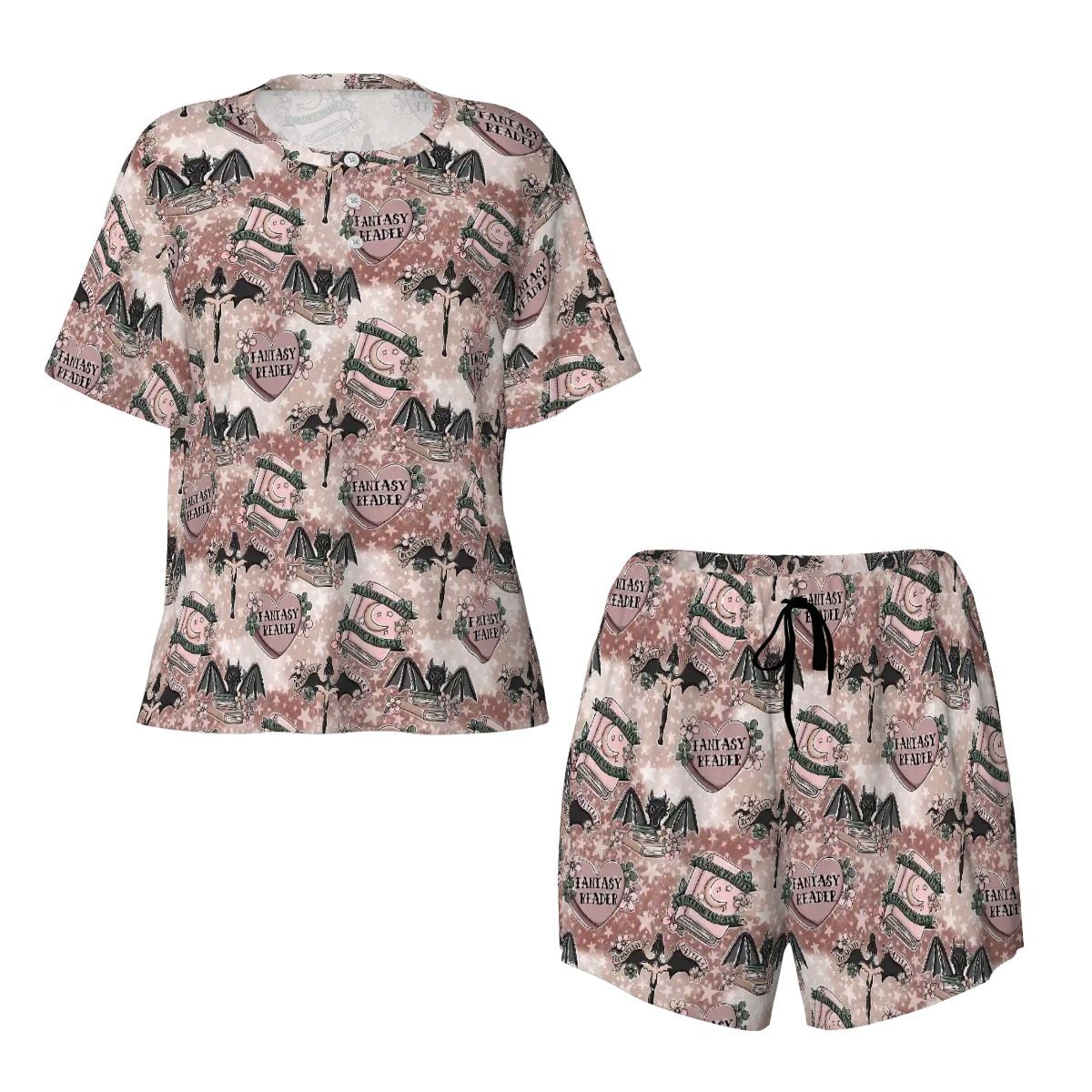 Fantasy Matters bookish romantasy pjs pyjamas pajamas