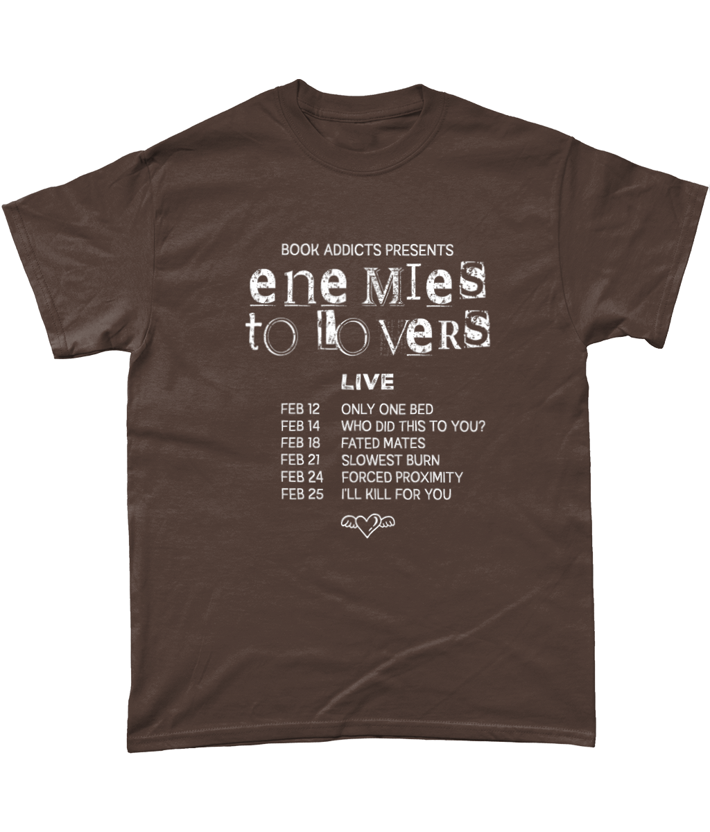 Enemies To Lovers bookish t-shirt