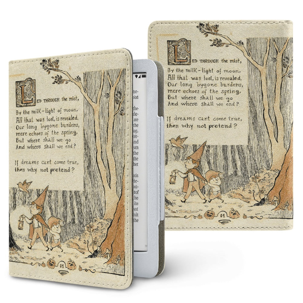 Over the garden wall PU cover for Kindle