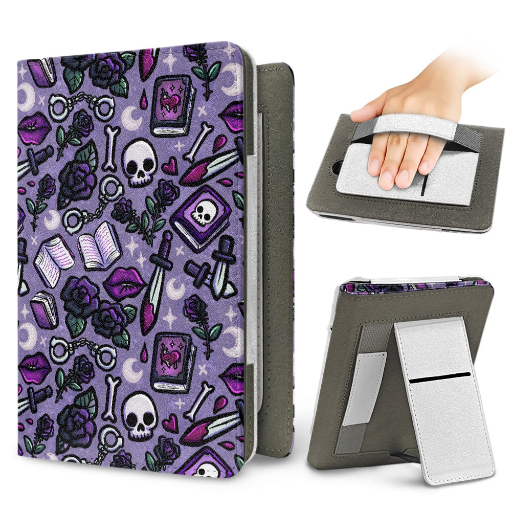 Dibs on the villain PU cover for Kindle paperwhite 11th 12th gen vegan leather wallet style case