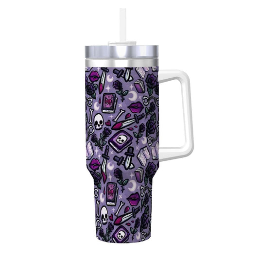 Dibs on the villain dark romance bookish travel mug 40oz