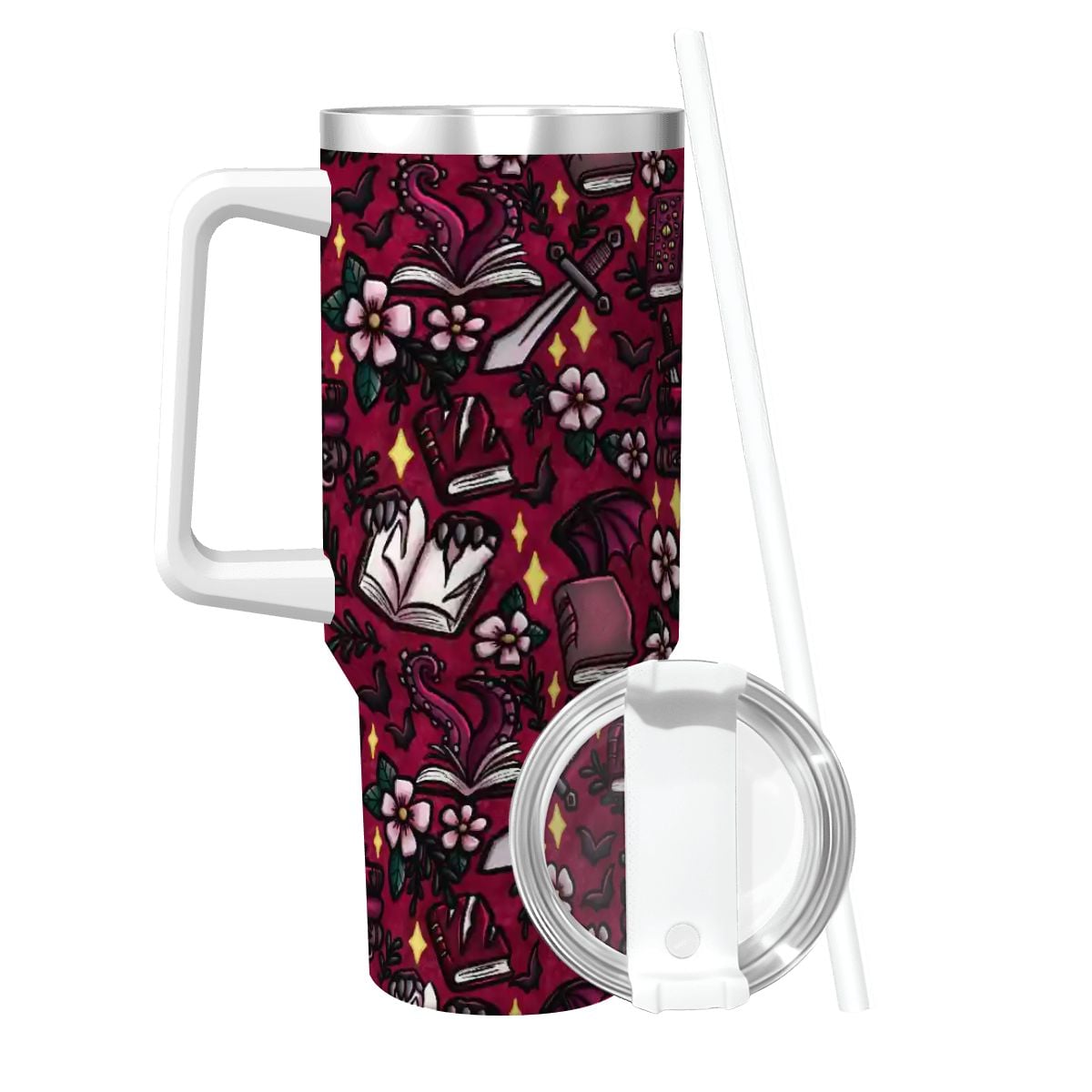 Monster lover omegaverse bookish 40oz travel mug