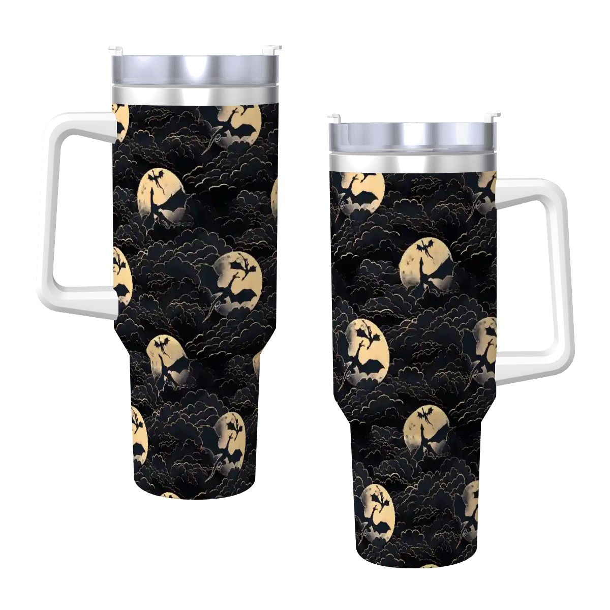 Dragon at night 40oz tumbler