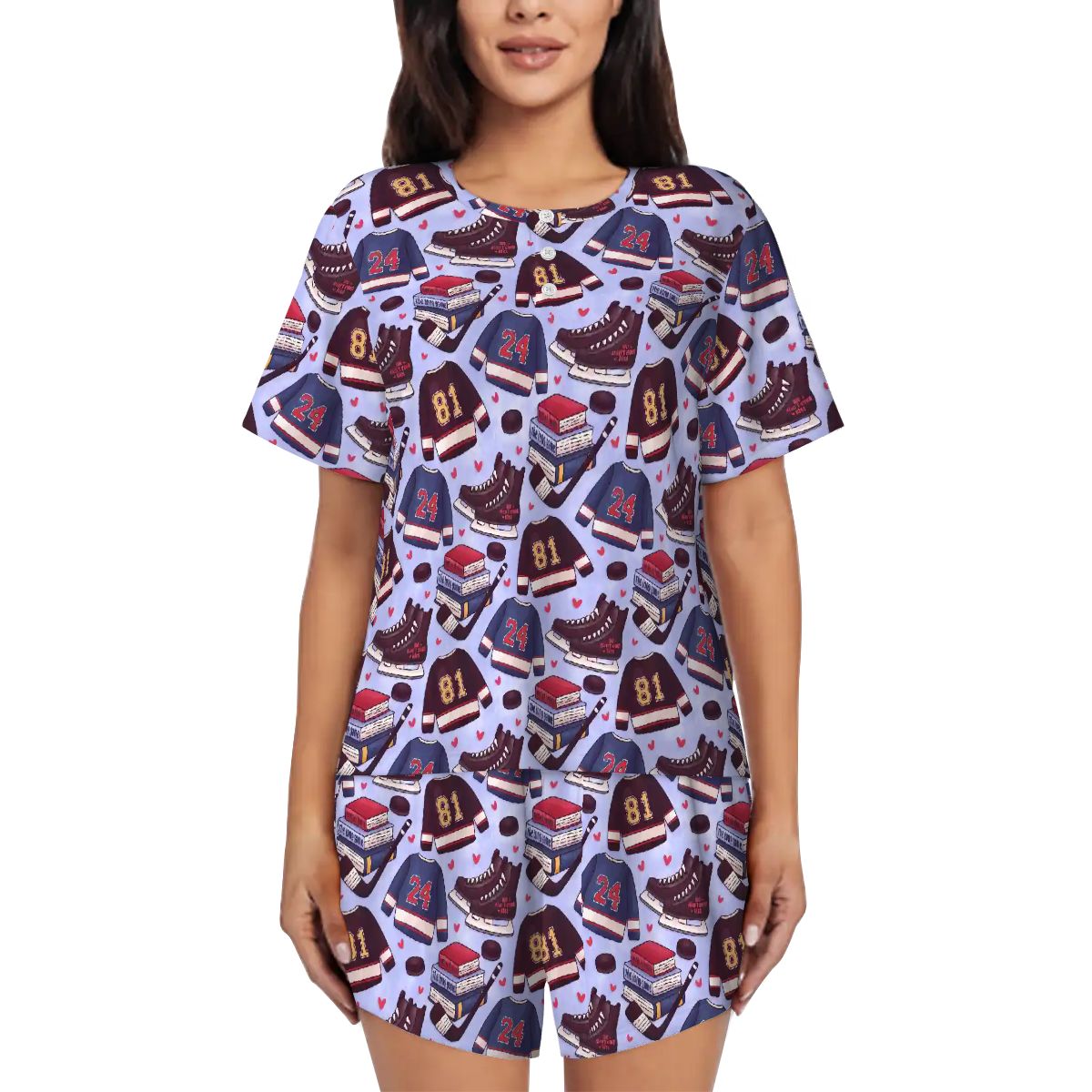 Hockey romance MM romance bookish pajajas pjs pyjamas