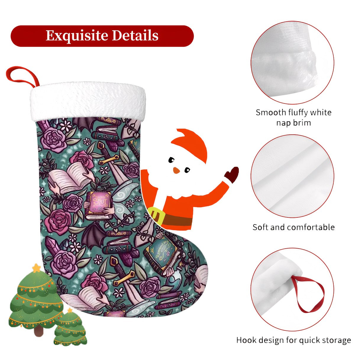 Fae faerie smut bookish christmas stocking