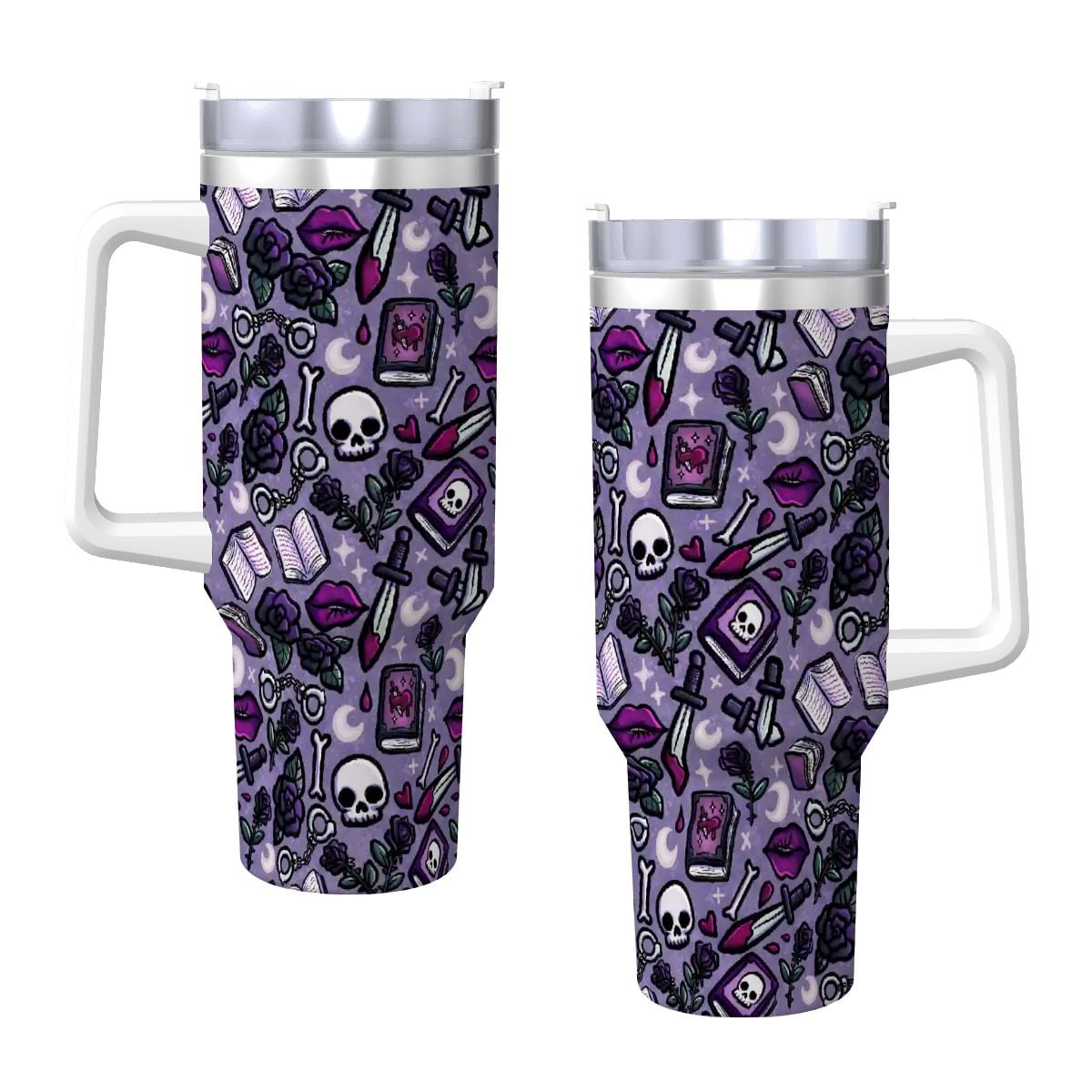 Dibs on the villain dark romance bookish travel mug 40oz