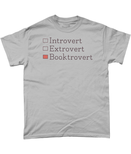 Introvert Extrovert Booktrovert bookish t-shirt