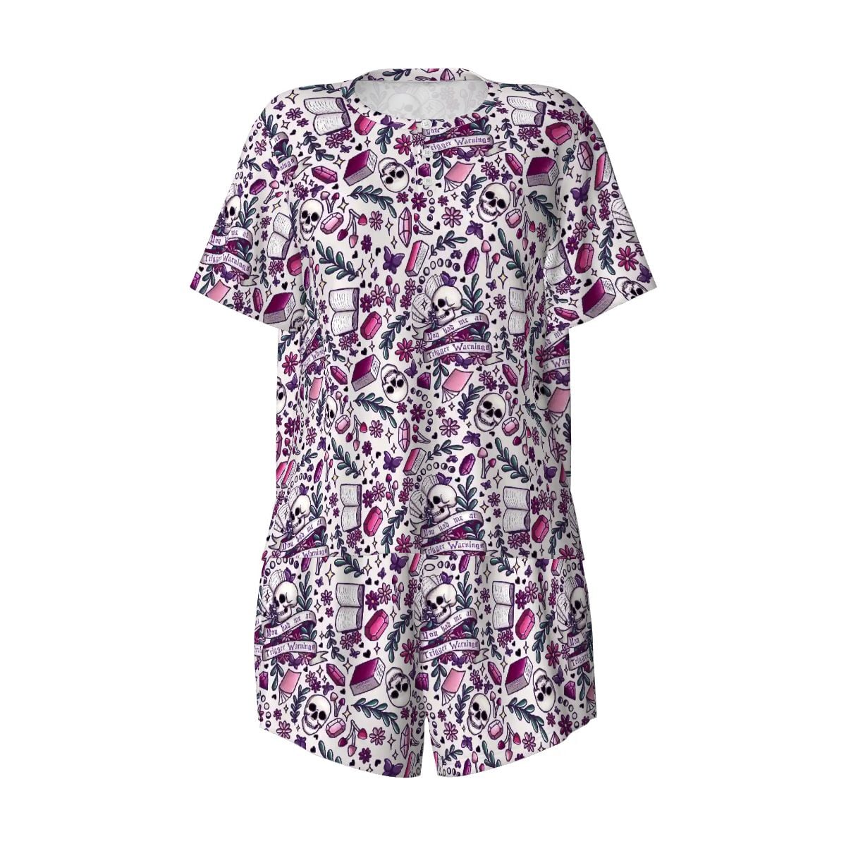 You had me at trigger warning bookish pajamas pyjamas pjs