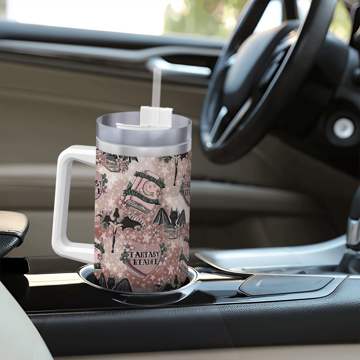 Fantasy matters romantasy bookish 40oz travel mug