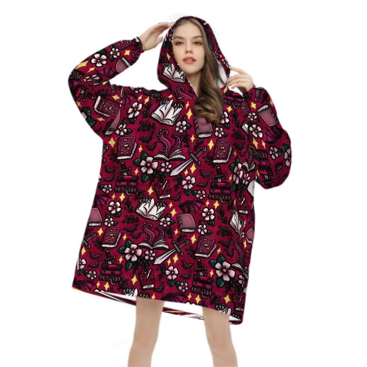 Monster romance omegaverse bookish blanket hoodie