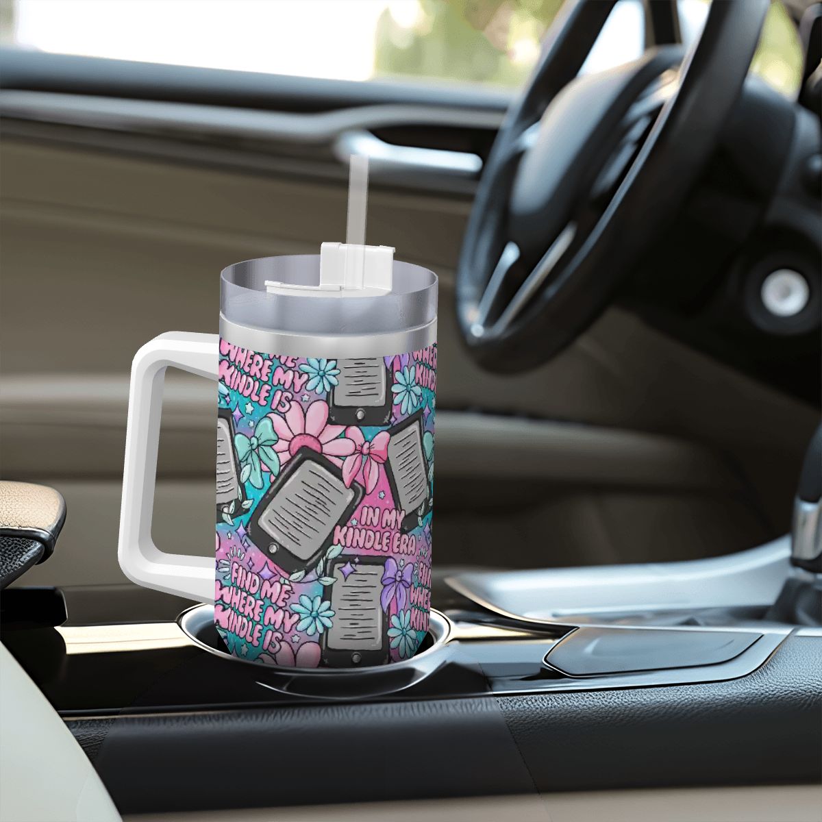 In my kindle era bookish 40oz travel mug