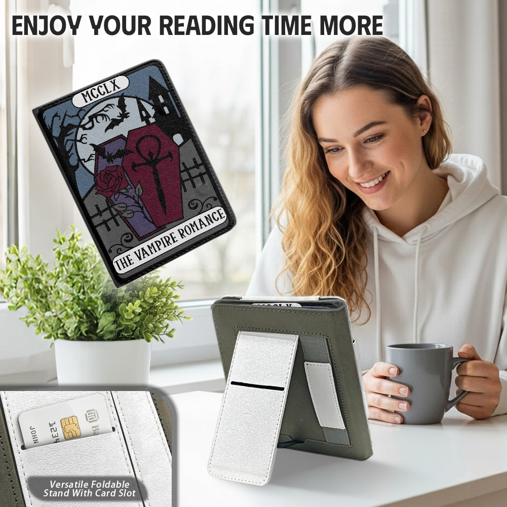 The Vampire romance tarot PU cover for Kindle paperwhite 11th and 12th gen and coloursoft