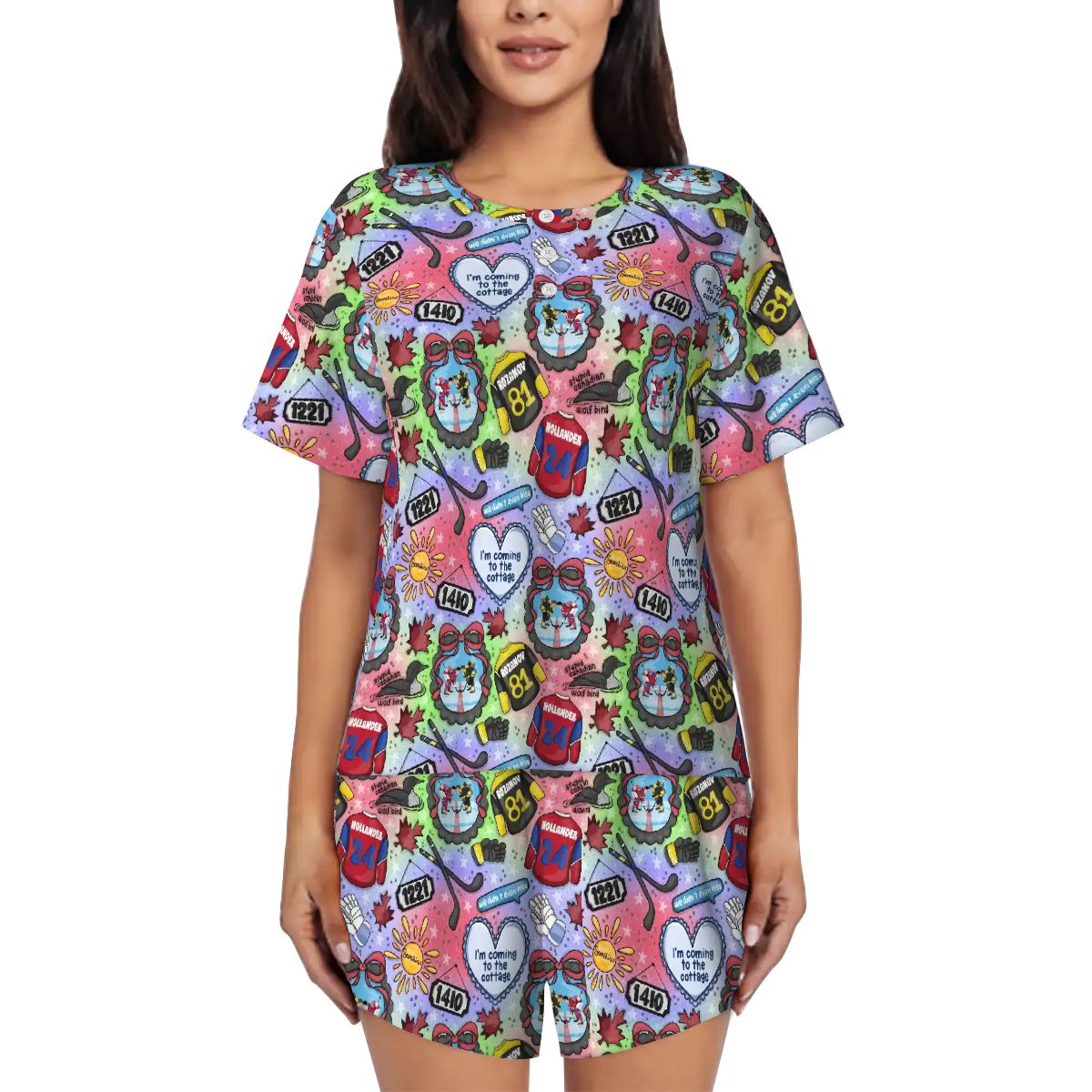 Ombre MM Hockey romance bookish pajajams pjs pyjamas