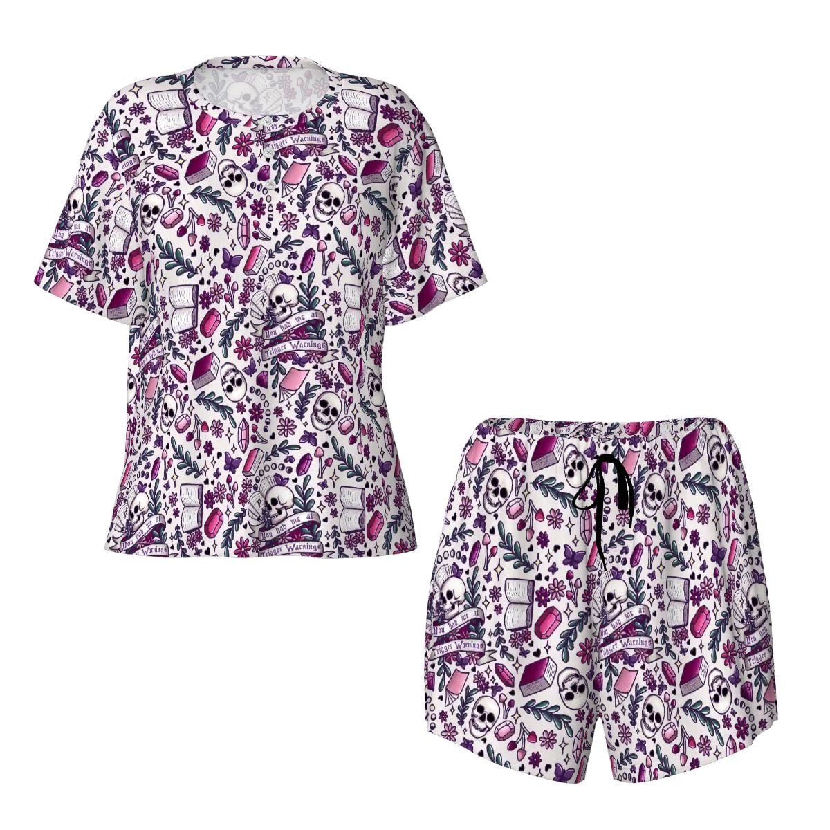 You had me at trigger warning bookish pajamas pyjamas pjs