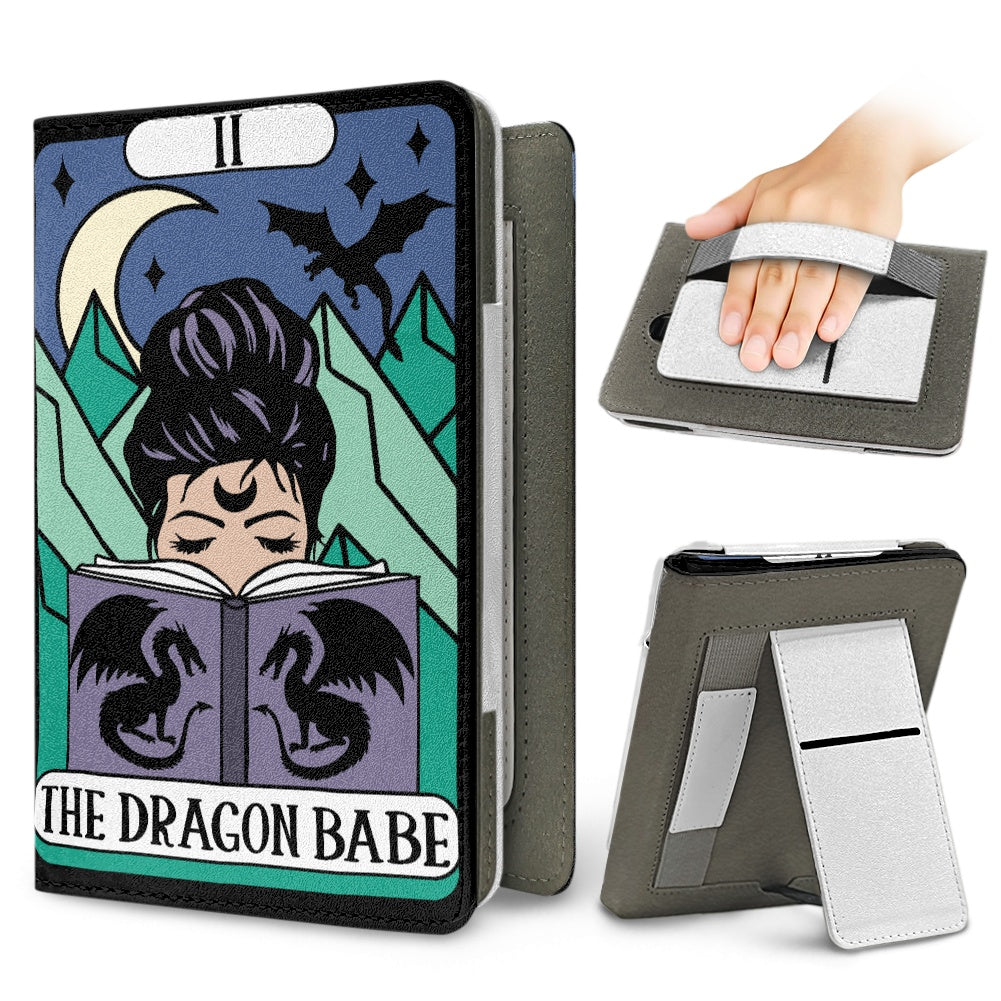 The Dragon Babe bookish vegan leather PU cover for Kindle paperwhite 11th 12th generation
