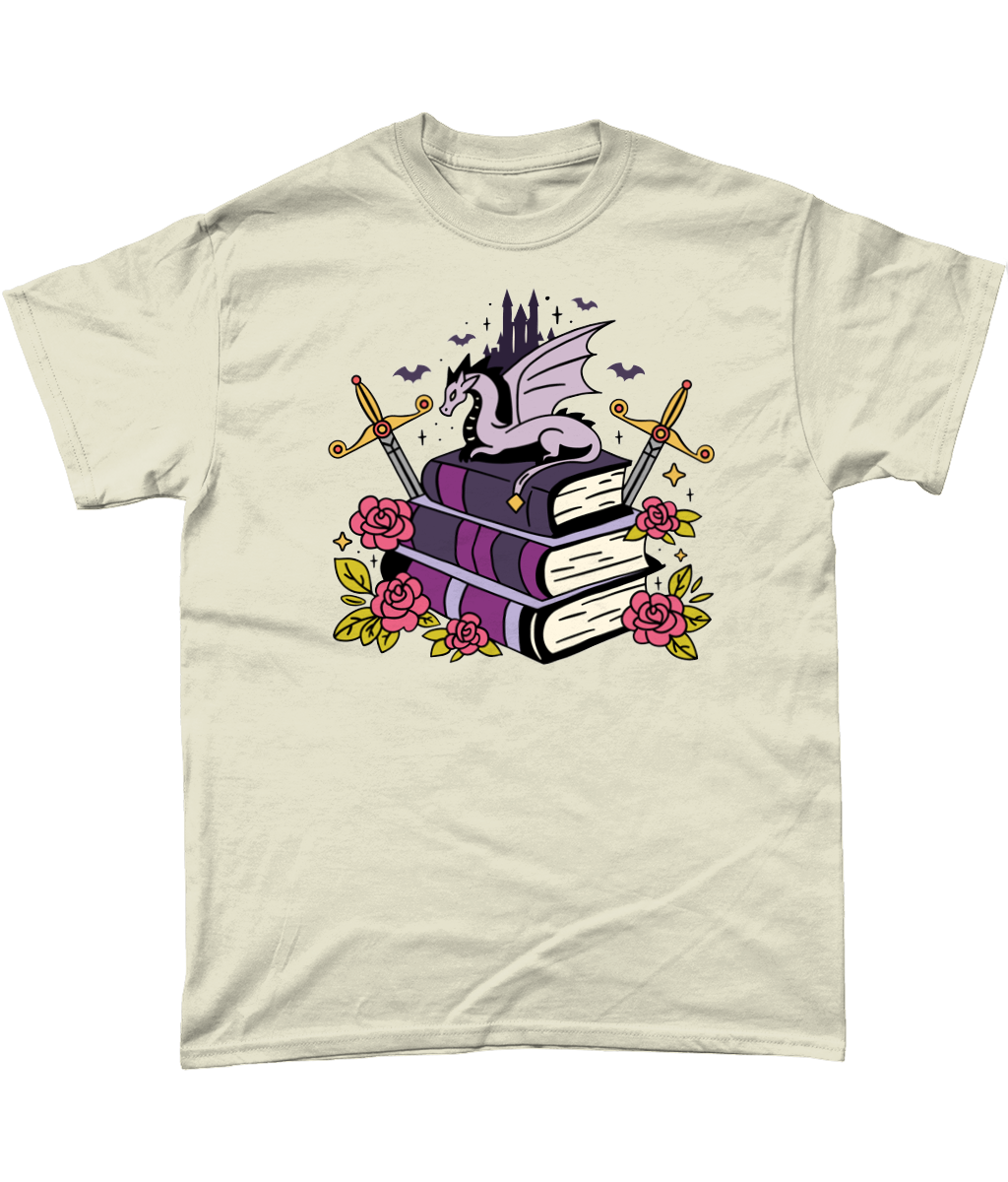 Fantasy Pile Of Books bookish t-shirt bookish clothing