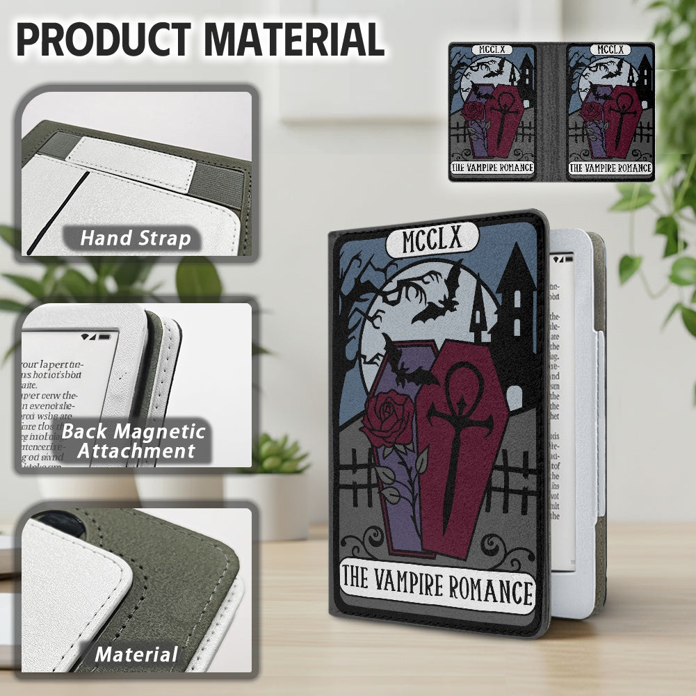 The Vampire romance tarot PU cover for Kindle paperwhite 11th and 12th gen and coloursoft