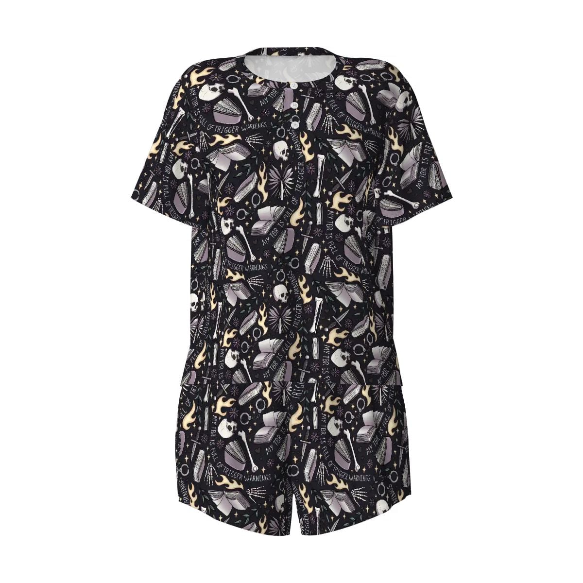 My TBR is full of triggers dark romance bookish pjs pajamas pyjamas