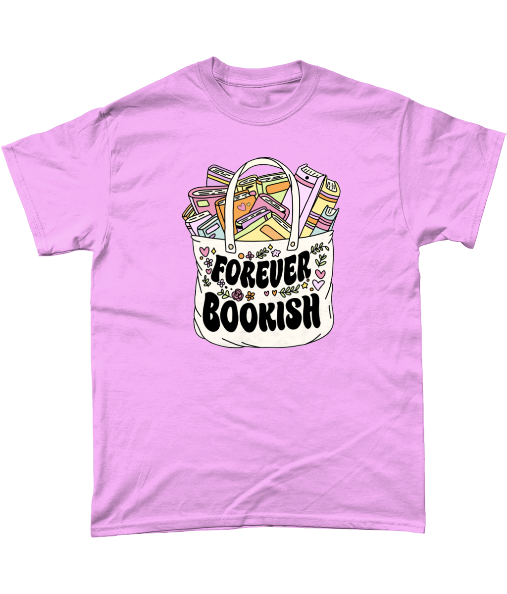 Forever Bookish book themed t-shirt