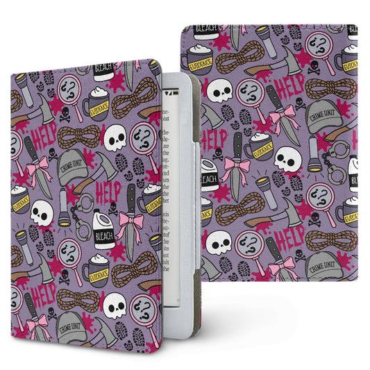 Thriller reader elements PU cover for Kindle paperwhite 11th and 12th gen and coloursoft