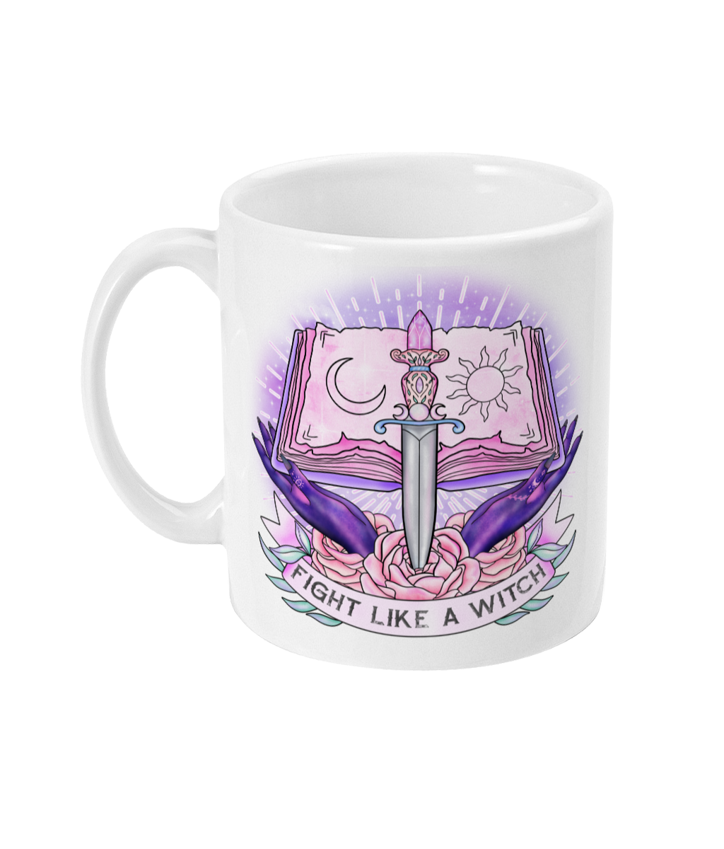 Fight like a witch 11oz mug