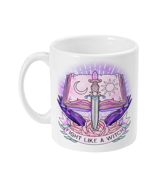 Fight like a witch 11oz mug